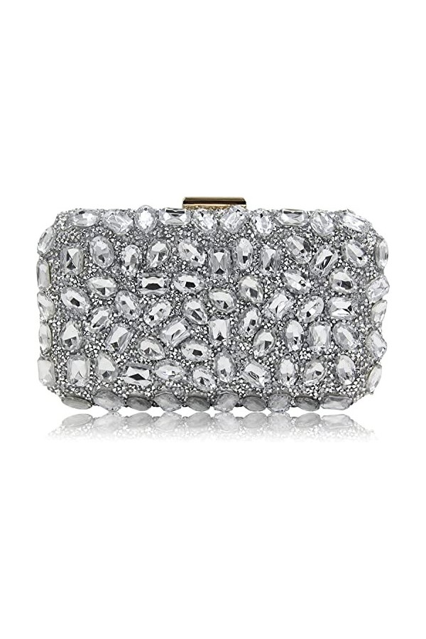 Milisente Sac à main pour femme, bleu c