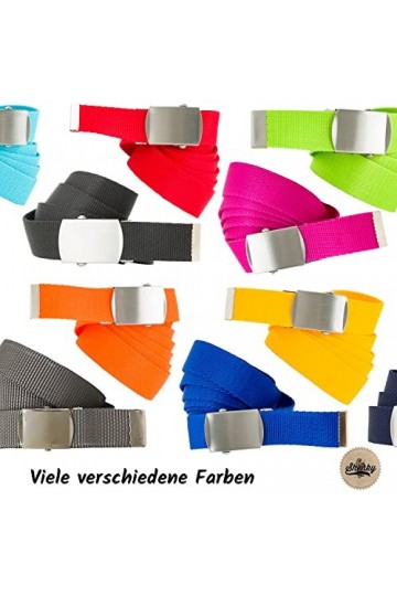 shenky - Ceinture en tissu à raccourcir soi-même - plusieurs coloris disponibles - L 160 x l 4 cm - marron clair - 150cm