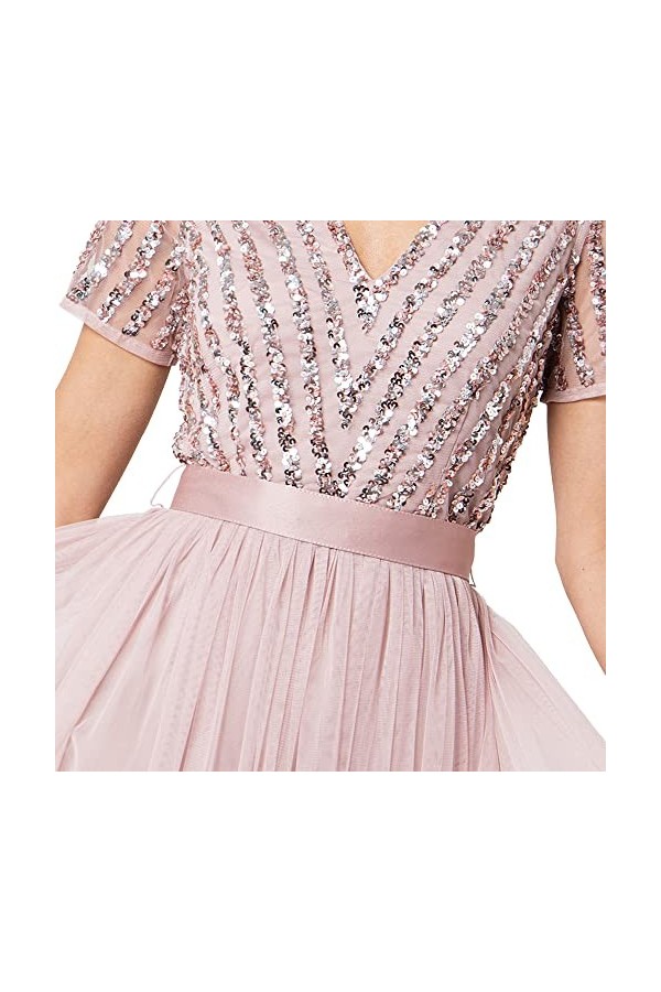 Maya Deluxe Womens Belt Ladies Satin Sash Waist Tie Ribbon Bow Accessory for Bridesmaids Bridal Wedding Prom Evening Occasion