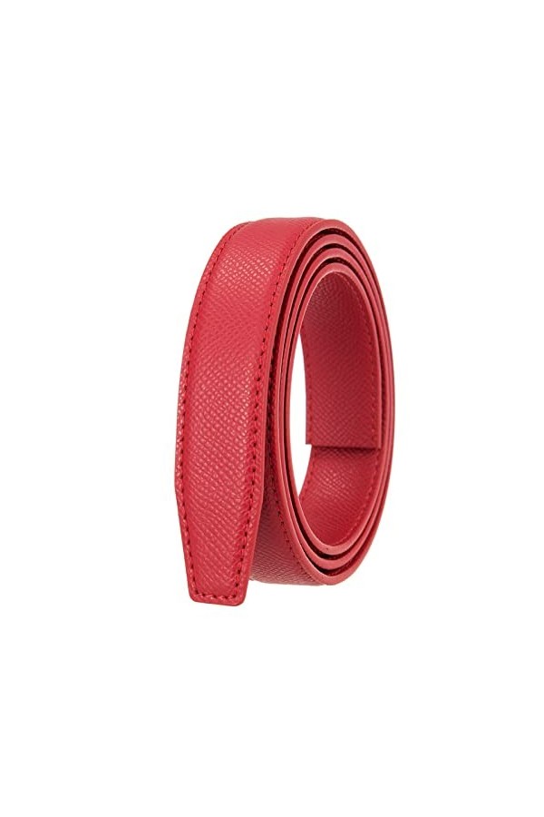 Jojomino Largeur 2,4cm Ceintures Dames Simples Jeans Accessoires Femmes Boucle Automatique Ceinture Mince, Noir, 105cm