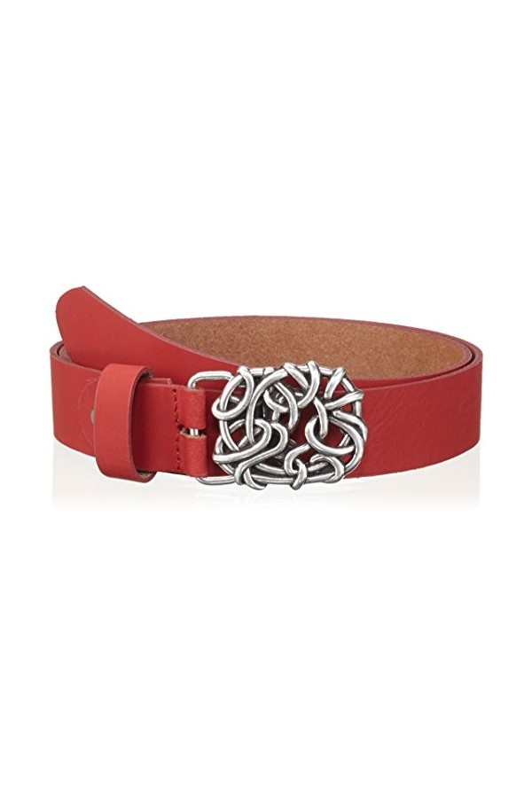 MGM - Ceinture Femme, Rouge Rot 3 , 90 cm