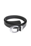 Piccola Lala Es-pl-aymblt-000044 Ceinture, Noir, XL Femme