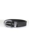 Piccola Lala Es-pl-aymblt-000044 Ceinture, Noir, XL Femme