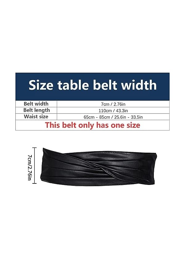 Sqxaldm Ceinture Femme Large Ajustable pour Femme Costume large ceinture réglable pour femme Ceinture large réglable pour les