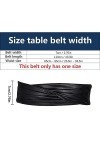 Sqxaldm Ceinture Femme Large Ajustable pour Femme Costume large ceinture réglable pour femme Ceinture large réglable pour les