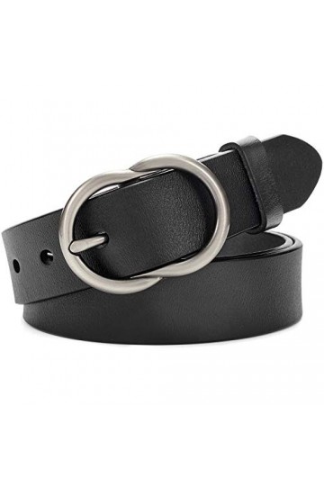 McFanBe Mesdames Ceinture en Cuir Pour les Femmes Filles Jeans Pantalon de Robe 2,8cm Largeur M:103cm Taille ajustée 77-86cm