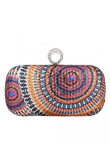 UBORSE Pochette de Soiree pour Femmes Elegante Enveloppe Sac a Main Cocktail dor Mariage Sac a Main de Fete Nuptiale