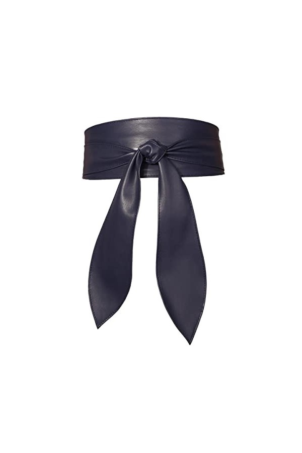 Ceinture large pour femme, ceinture nouée avec nœud, ceinture en cuir pour femme, large ceinture, pour mariage, bal, fête, ba