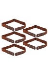 Ceinture élastique, 5 Pièces sans Boucle pour Jeans, Shorts, Pantalons, Réglable, Invisible, Extensible, Ceinture, Ceintures,