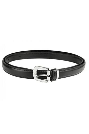 irisaa Ceinture en cuir pour femme - Ceinture en jean - Ceinture en cuir - Pour jeans, pantalons, robe raccourcie, Noir , 95 