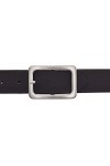 TOM TAILOR Fashion Leather Belt W105 Black