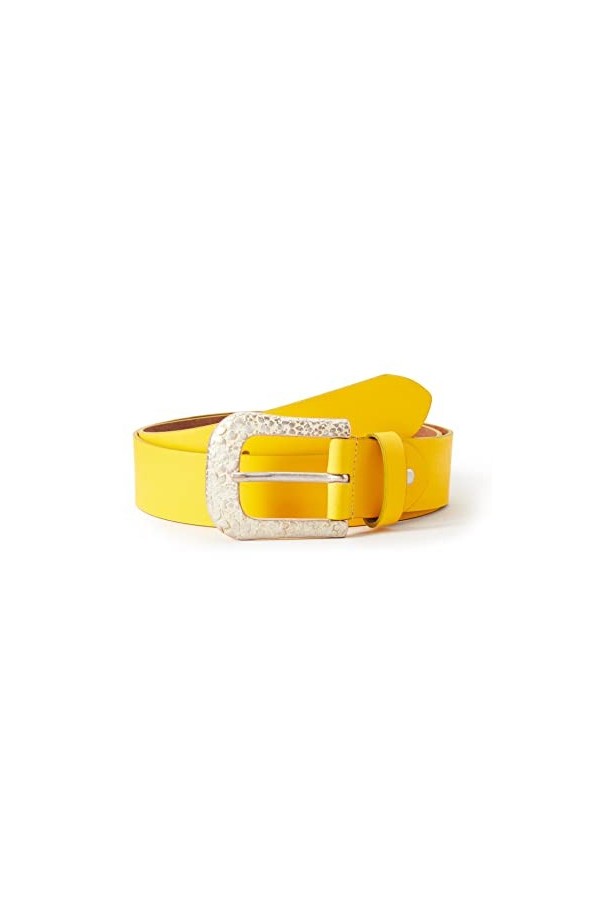 MGM - Ceinture - Femme, Jaune Gelb-rame 7 , Medium