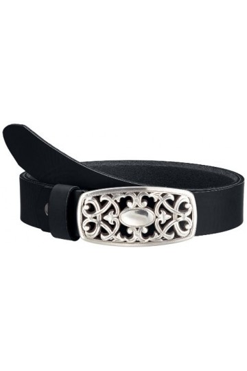 MGM - Ceinture Femme - Ornament, 1908 - Bleu marine 950-5 - FR : 46 Taille fabricant : 90 cm 