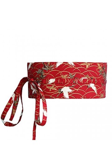 Fancy Pumpkin Cintre de taille japonaise Yukata Kimono Robe Obi Harguuku Waistband- 06