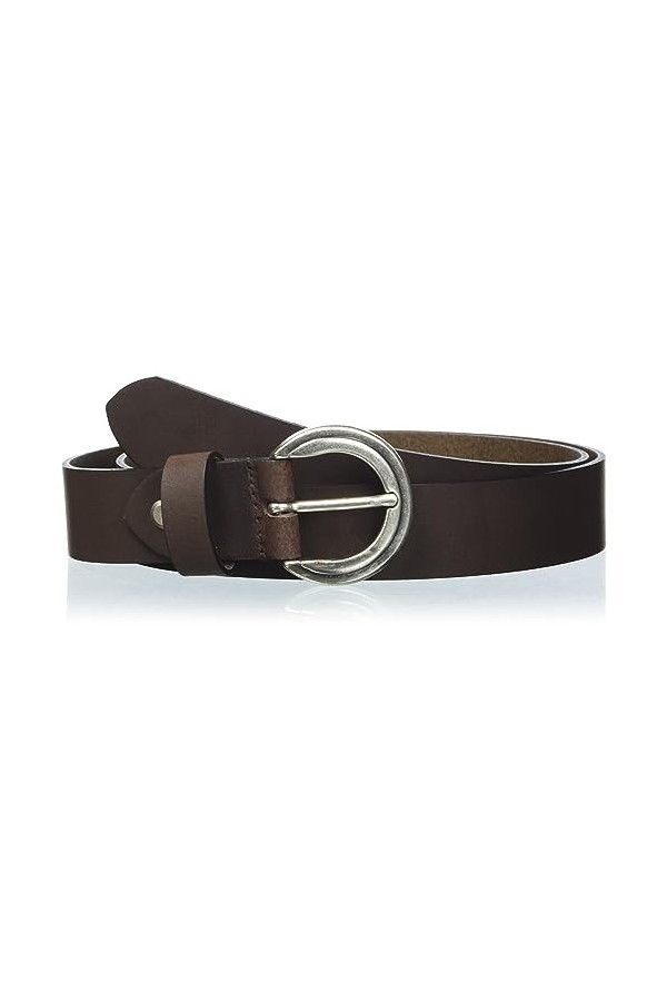 MGM Ceinture Coloured Basic, Marron, 110 cm Femme