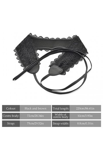 MJTCHE19 Vintage Ceinture Cinch 2 Pièces Elegant Cinch Belt Ceinture Obi pour Femme Ceinture Large À Nœud Noué Femme Ceinture