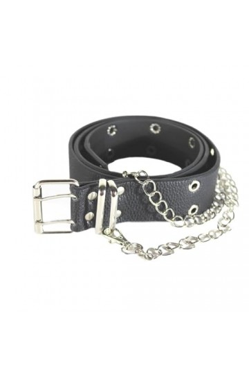 Piccola Lala It-pl-aymblt-000136 Belt, Noir, XL Femme