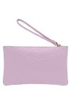 Parubi Pochette à Main Petite pour Femme, Mini Sac à Main en Cuir Souple Véritable Fabriqué en Italie, Pochette avec Cordon e