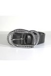 Piccola Lala It-pl-aymblt-000057 Belt, Noir, S Femme