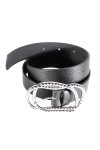 Piccola Lala It-pl-aymblt-000060 Belt, Noir, XL Femme