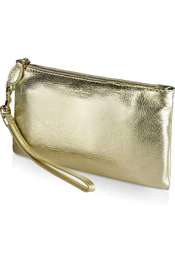 befen Pochette en cuir, petit sac à bandoulière matelassé pour femme, vert olive, Small