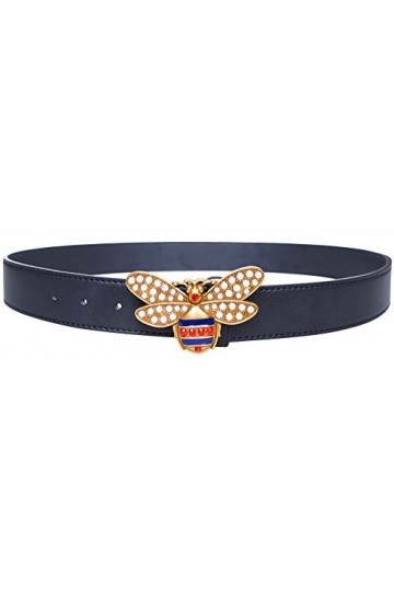 TangSong Ceinture jupe ceinture à boucle de mode classique pour femmes Noir, 120cm 42-44 