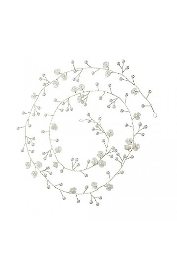 minkissy Lot de 2 ceintures de mariée avec chaîne en strass et ruban vintage - Ceinture de mariée en strass - Ceinture de mar