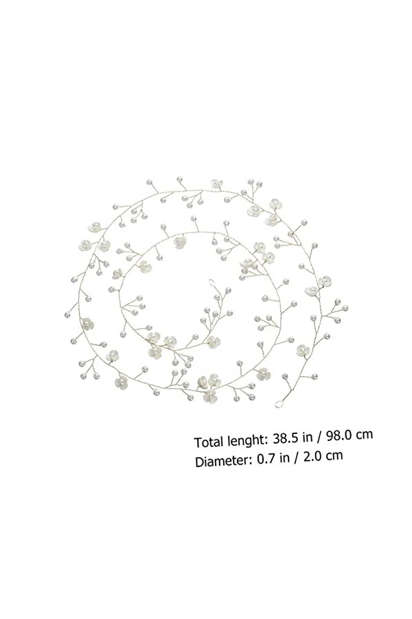 minkissy Lot de 2 ceintures de mariée avec chaîne en strass et ruban vintage - Ceinture de mariée en strass - Ceinture de mar