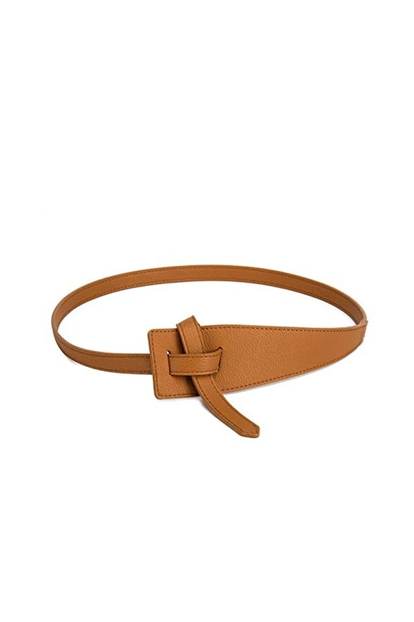 1 Pc Femmes Ttrench Coat Ceinture Design Simple Irrégulière Boucle Nœud Mincir Taille Ceinture Ceinture Vêtements-léger BN,12