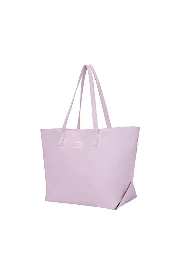 LIVACASA Sac a Main Femme, 19.3 Inch Grande Capacité Résistante à lEau Cabas avec Zip et Poches,Décontractée Bandoulieres po
