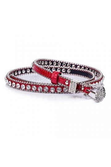 Ceinture en pour Ceinture Cloutée Ceinture De Taille Costume De Cow-Girl pour Accessoires Vestimentaires De Cow-Girl Ceinture