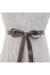 Ceintures de robe de mariée ceinture de strass en cristal de mariée de luxe ceinture de ceinture de ruban de satin pour demoi