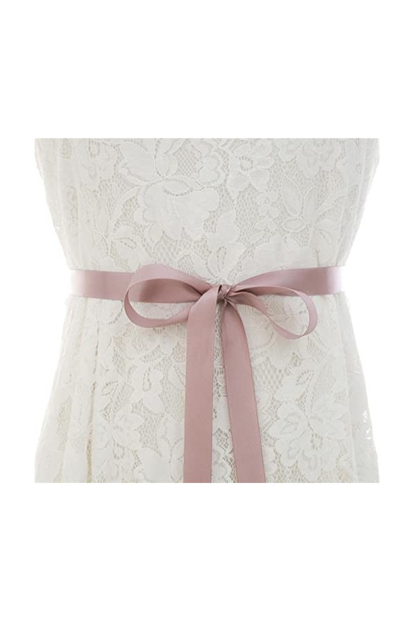 Ceintures de robe de mariée ceinture de strass en cristal de mariée de luxe ceinture de ceinture de ruban de satin pour demoi