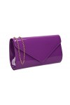 SWANKYSWANS Pochette Alisa Patent Party Bal Soirée, violet, Taille unique