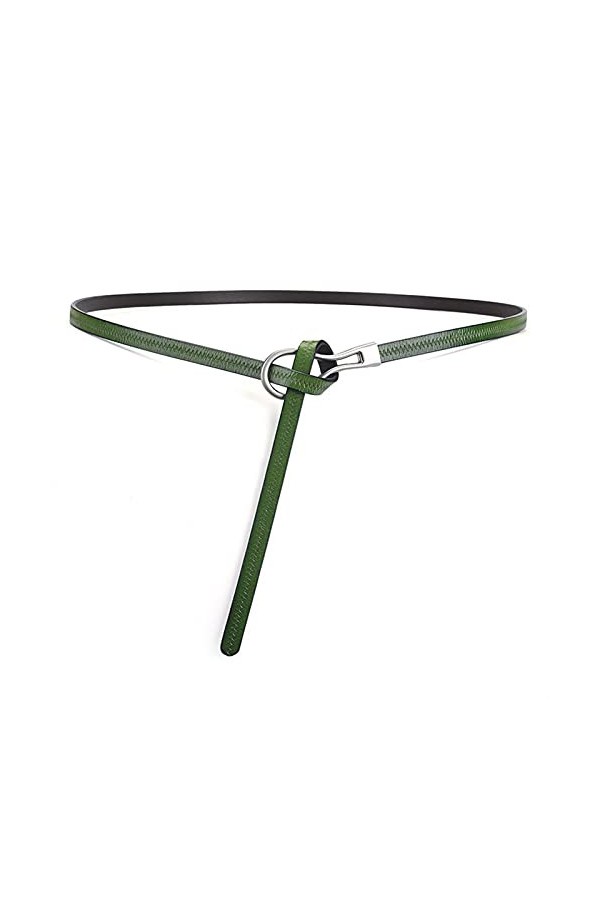 SYT-MD Ceinture Femme, Mode PU Cuir Patent Cuir Cuir Corset Beltonnier en Alliage en Alliage Simplicité Accessoires de Taille