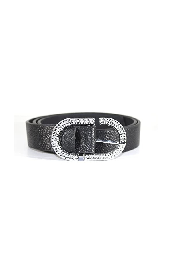 Piccola Lala It-pl-aymblt-00008 Belt, Noir, XL Femme