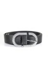 Piccola Lala It-pl-aymblt-00008 Belt, Noir, XL Femme