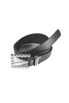 Piccola Lala It-pl-aymblt-000108 Belt, Noir, XL Femme