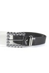 Piccola Lala It-pl-aymblt-000108 Belt, Noir, XL Femme