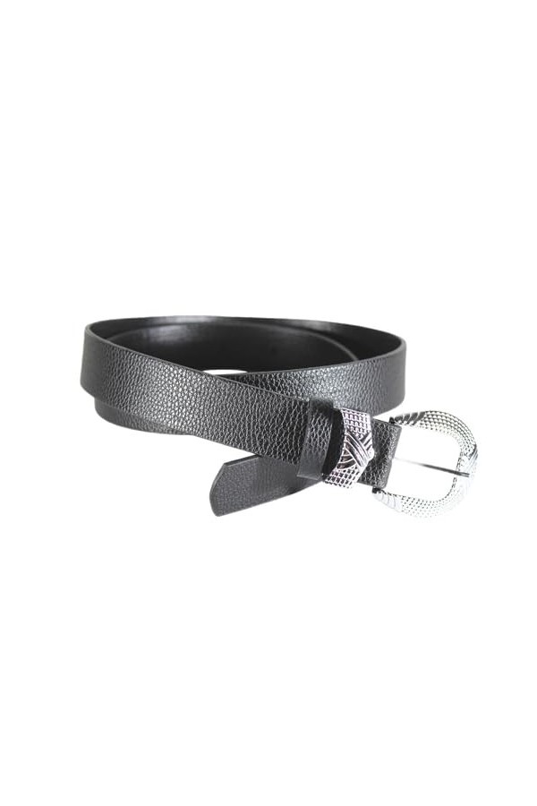 Piccola Lala It-pl-aymblt-000096 Belt, Noir, XL Femme
