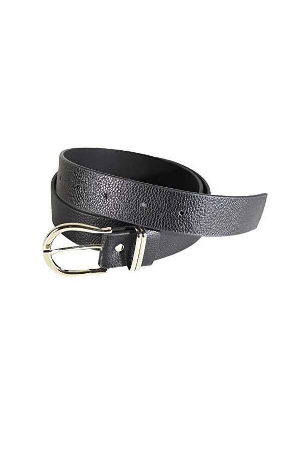 Piccola Lala It-pl-aymblt-000080 Belt, Noir, XL Femme