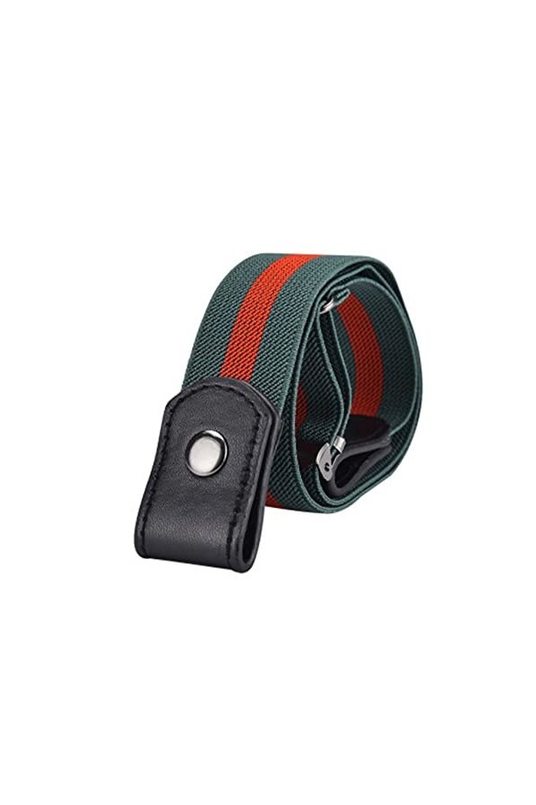 YAO FEI Ceinture de Boucle de Ceinture for Femmes Pantalon Boucle élastique Ceinture élastique Ceinture Invisible Masculine 