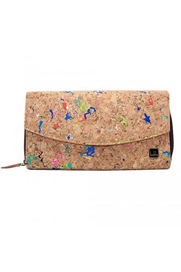 Porte-Monnaie en liège Porte-Monnaie végétalien, Porte-Monnaie Boshiho pour Femme Porte-Monnaie de Grande capacité Pochette S