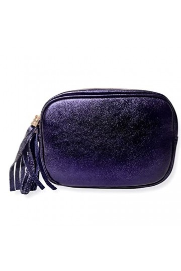 S&R Sac à bandoulière pour femme, pochette élégante pour femme, sac à main pour femme, petite fille, pochette en cuir véritab