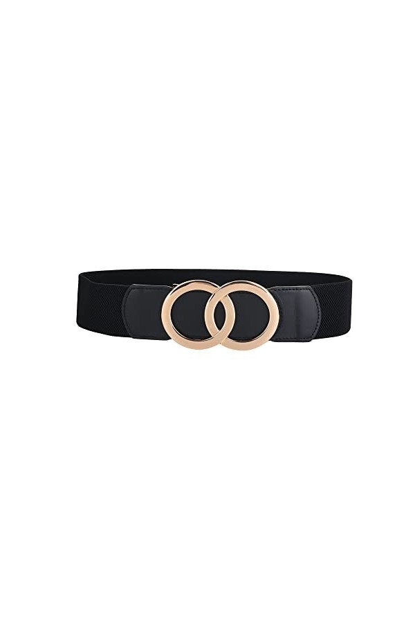 SYMOL Ceinture Extensible Pour femmes, Ceintures Elastiques à la Mode Pour Femmes Pour Combinaison de Vêtements, Femmes Large