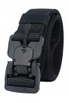 Longwu Super Magnetic Buckle Nylon Quick-Release Canvas Respirant Militaire Tactique Hommes Femmes Ceinture Ceinture Avec Bou