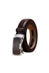 ZWRY 2,3cm Femmes Véritable Ceinture en cuir Avslappnad réglable Ceintures automatique Boucle de ceinture Accessoires Vêtemen