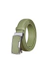 ZWRY 2,3cm Femmes Véritable Ceinture en cuir Avslappnad réglable Ceintures automatique Boucle de ceinture Accessoires Vêtemen