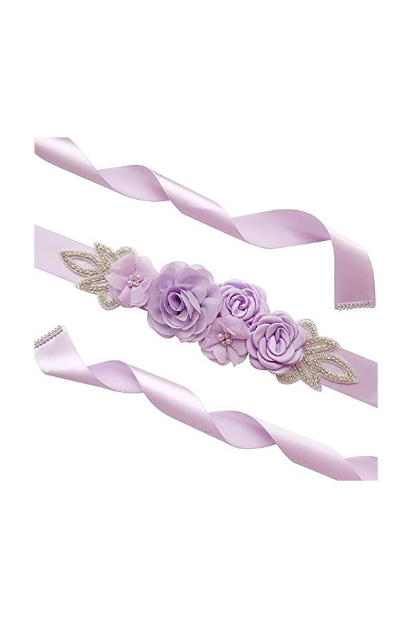 NC Mariée à la Main Ceintures de Mariage Ceinture Ceinture de Mariage Enceinte Ceintures de Ceinture de mariée pour Mariage R