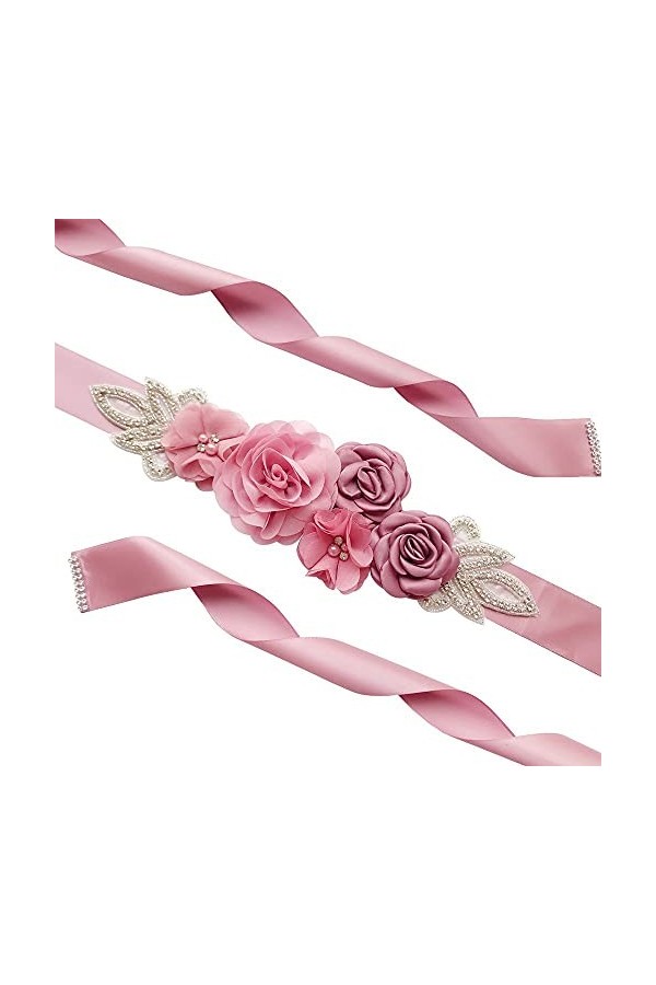 NC Mariée à la Main Ceintures de Mariage Ceinture Ceinture de Mariage Enceinte Ceintures de Ceinture de mariée pour Mariage R